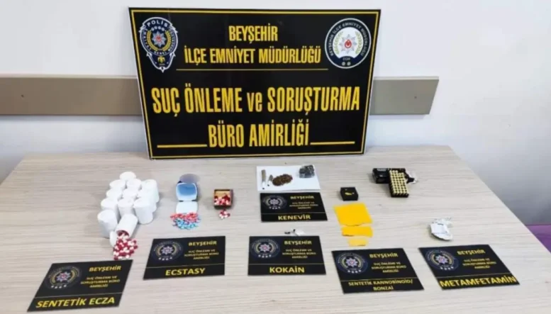 Konya’da Uyuşturucu Operasyonu